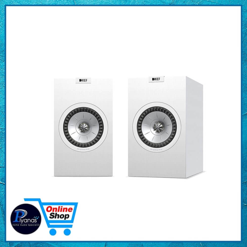 ลำโพงบุ๊คเชล์ฟ KEF : Q-350 สีขาว
